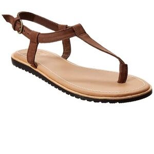 New! Sorel Bailee T strap sandal brown 7